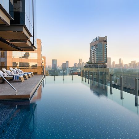 Hotel Indigo Bangkok Wireless Road By Ihg Экстерьер фото Infinity pool at the hotel