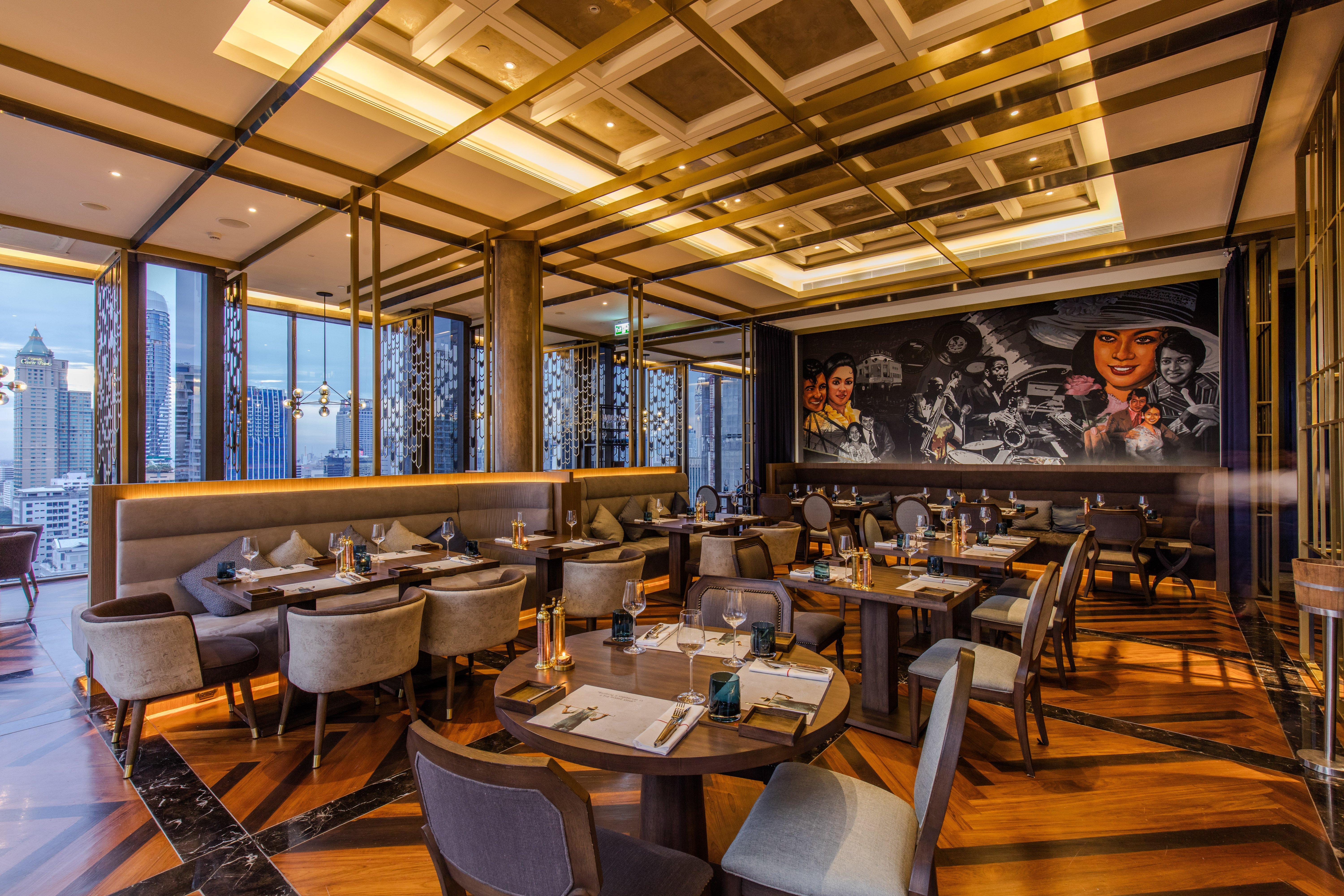 Hotel Indigo Bangkok Wireless Road By Ihg Экстерьер фото The interior of the restaurant