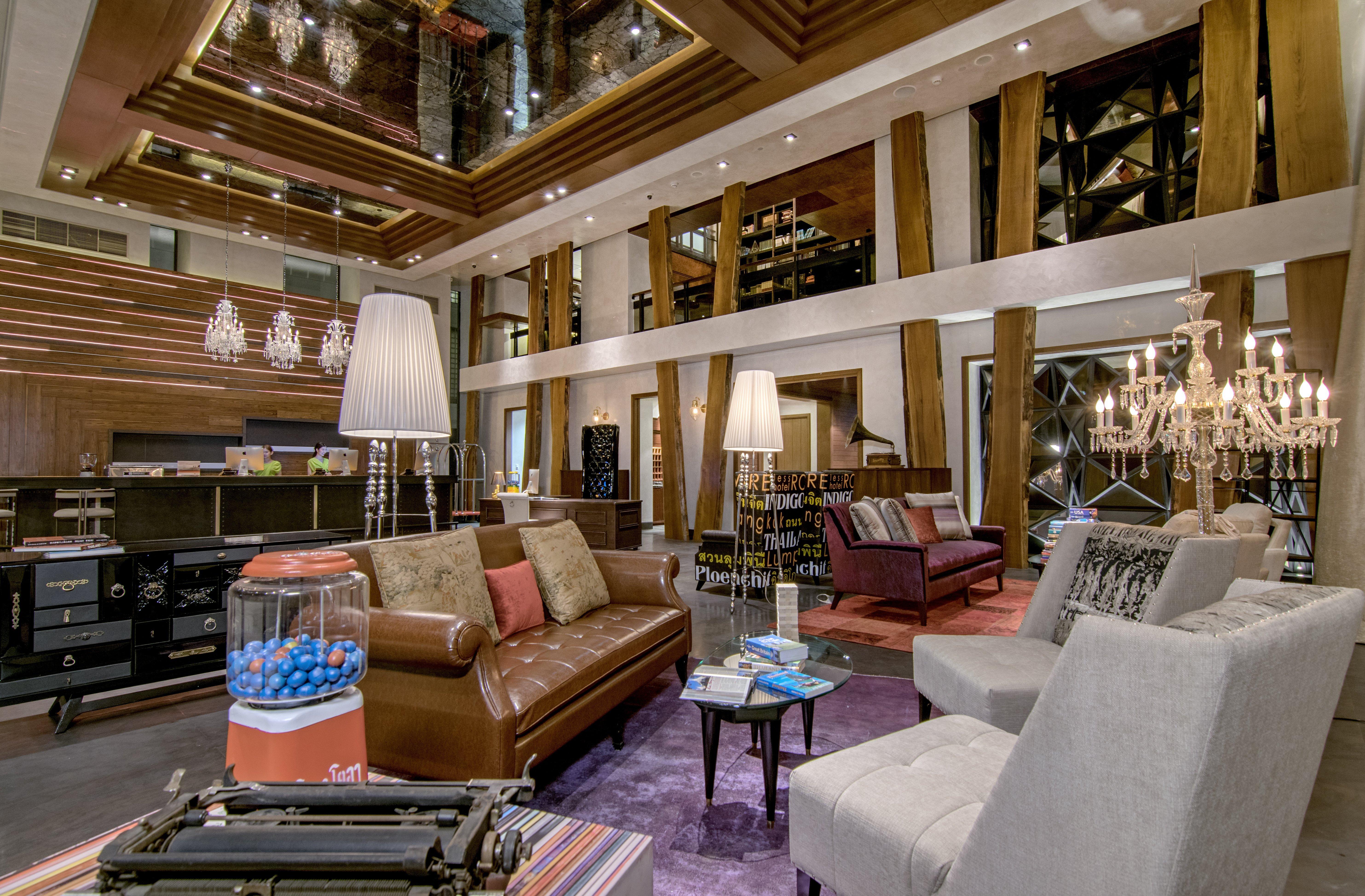 Hotel Indigo Bangkok Wireless Road By Ihg Экстерьер фото The lobby of the hotel