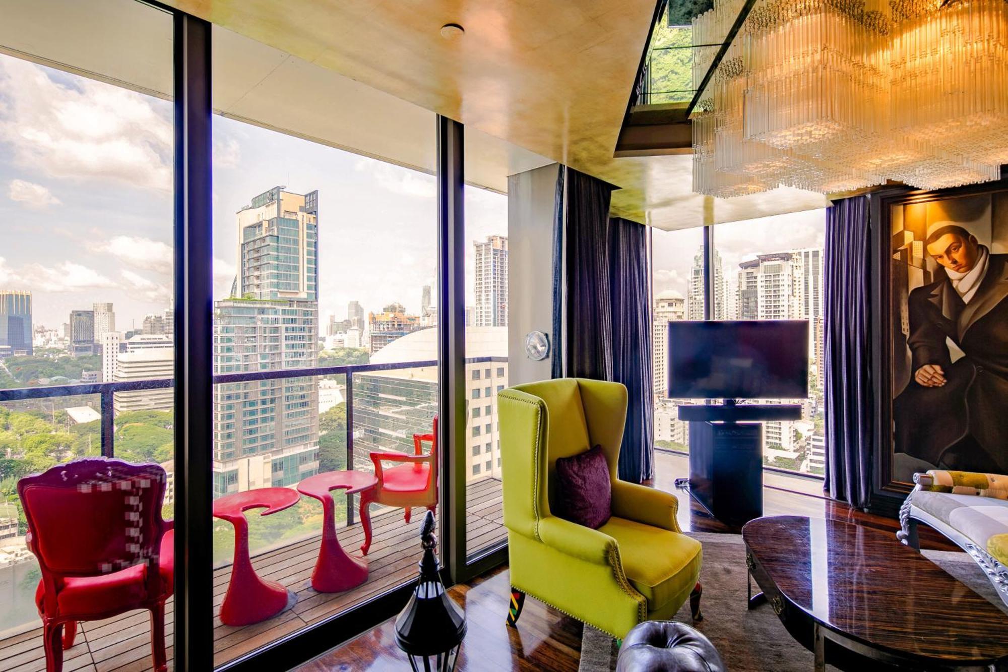 Hotel Indigo Bangkok Wireless Road By Ihg Экстерьер фото A suite at the hotel